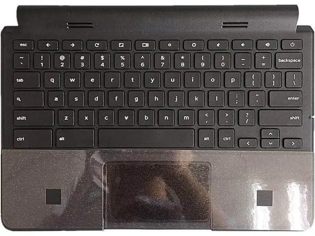 Alt view image 3 of 4 - Replacement for Dell Chromebook 11 P22T 3120 Laptop Upper Case Palmrest Keyboard Touchpad Assembly Part RHFXP 0RHFXP 0R36YR R36YR Top Cover - OEM