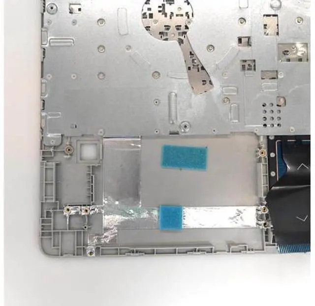 Alt view image 4 of 5 - Replacement Upper Case Palmrest for H-P 15T-DW 15-DW 15S-DU Series Laptop with Backlight Keyboard Assembly L52154-001 AP2H8000410 Natural Silver W/FPR
