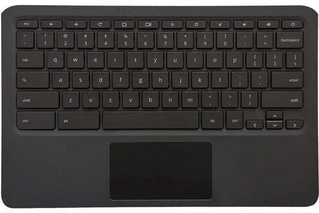 Main image of Replacement for HP Chromebook 11 G7 EE Laptop Upper Case Palmrest Keyboard Touchpad Assembly Part L52573-001 EA0G5003010