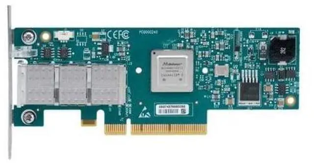 Main image of Mellanox ConnectX 2 VPI MHQH19B-XTR - Network adapter - PCI Express 2.0 x8 - 10 GigE, InfiniBand - 4x InfiniBand (QSFP)