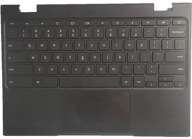 Alt view image 5 of 5 - Genuine New Laptop Palmrest Upper Case Cover Top Case with Keyboard and Touchpad for Lenovo Chromebook 100e 5CB0R07036 - OEM