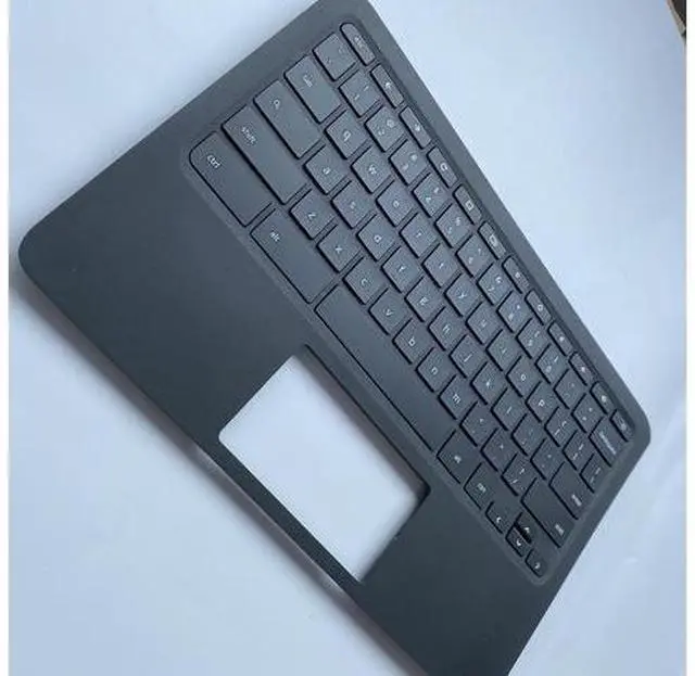 Alt view image 6 of 7 - Replacement for HP Chromebook 11 G6 EE CHROMEBOOK 11A-ND0100WM Laptop Upper Case Palmrest Keyboard Assembly Part L92334-001 L14922-001 Top Cover