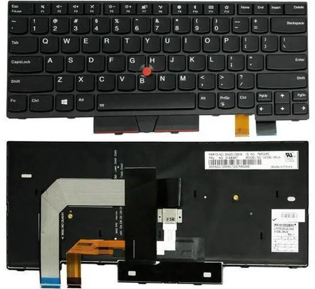Alt view image 3 of 7 - New Laptop Replacement Backlight Keyboard for Lenovo Thinkpad T470 T480 A475 A485 01HX459 01AX487 01HX499 01HX419 01AX528 US