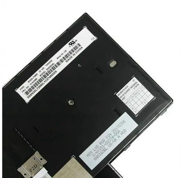 Alt view image 5 of 7 - New Laptop Replacement Backlight Keyboard for Lenovo Thinkpad T470 T480 A475 A485 01HX459 01AX487 01HX499 01HX419 01AX528 US