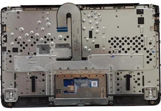 Alt view image 2 of 7 - Replacement for HP Chromebook 11 G7 EE Laptop Upper Case Palmrest Keyboard Touchpad Assembly Part L52573-001 EA0G5003010