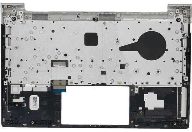 Alt view image 2 of 5 - Replacement Upper Case Palmrest for H-P Probook 440 445 G9 Series Laptop 14'' Notebook Non-Backlit Keyboard Assembly N01286-001 Silver