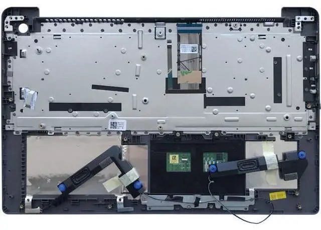 Alt view image 2 of 7 - Replacement Laptop Upper Case Palmrest Backlit Keyboard Touchpad Assembly Part for Lenovo ideapad 3-15ITL6 3-15ADA6 3-15ALC6 5CB1B65660 Gray