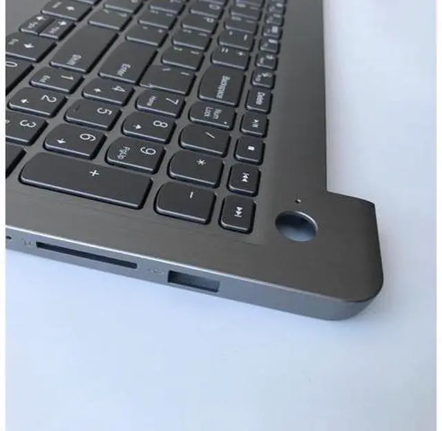 Alt view image 4 of 7 - Replacement Laptop Upper Case Palmrest Backlit Keyboard Touchpad Assembly Part for Lenovo ideapad 3-15ITL6 3-15ADA6 3-15ALC6 5CB1B65660 Gray