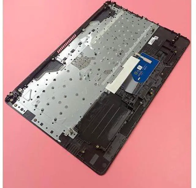 Alt view image 5 of 7 - Replacement Laptop Upper Case Palmrest Non-Backlit Keyboard Non-PTP(73H0) Touchpad Assembly Part for HP Laptop 17-CA 17 by 17T-BY000 17Z-CA100 17z-CA000 L22751-001 6070B1308101 Black