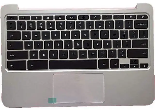 Main image of Replacement for HP Chromebook 11 G3 G4 Laptop Upper Case Palmrest Keyboard Touchpad Assembly Part 788639-001 786886-001 Top Cover - OEM