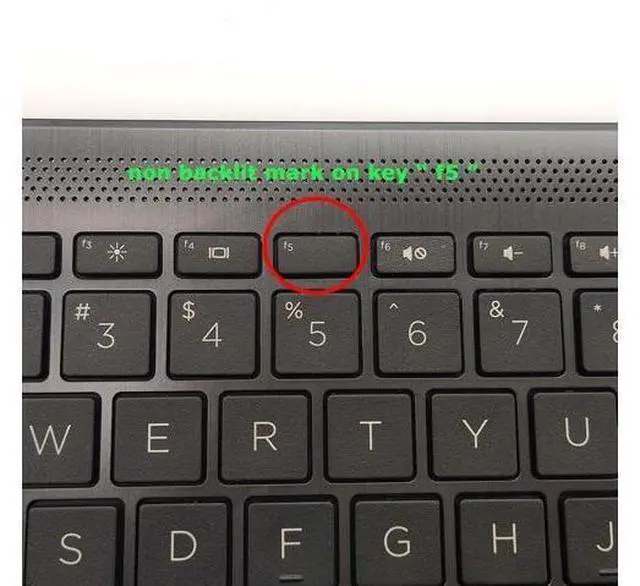 Alt view image 3 of 7 - Replacement Upper Case Palmrest for H-P 14Z-DK 14-DK 14-CF 14S-CF 14-DF Series Laptop Non-Backlit Keyboard Assembly Top Cover ToucH-Pad L24818-001 Gray