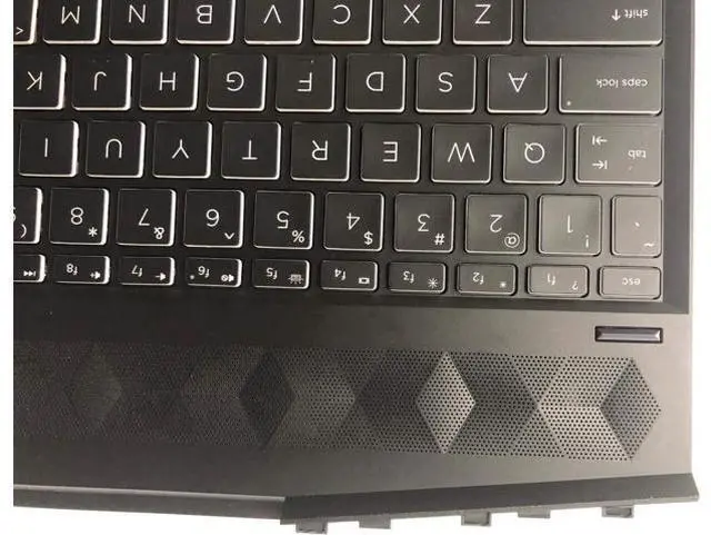 Alt view image 6 of 7 - F-Hong Palmrest Upper Case Touchpad with Backlight Keyboard for HP Gaming Pavilion 15-DK 15-DK0126TX TPN-C141, Compatible with Part Number L57595-001 Whiter