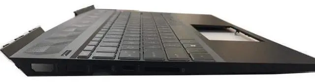 Alt view image 4 of 7 - F-Hong Palmrest Upper Case Touchpad with Backlight Keyboard for HP Gaming Pavilion 15-DK 15-DK0126TX TPN-C141, Compatible with Part Number L57595-001 Whiter