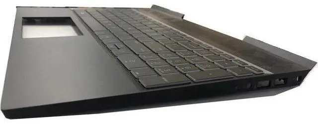 Alt view image 3 of 7 - F-Hong Palmrest Upper Case Touchpad with Backlight Keyboard for HP Gaming Pavilion 15-DK 15-DK0126TX TPN-C141, Compatible with Part Number L57595-001 Whiter
