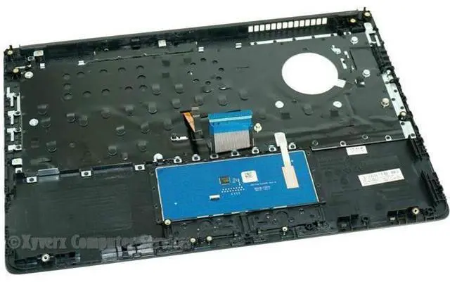 Alt view image 2 of 3 - for HP Pavilion 14-CF 14-DF 14-DK Original Notebook Palmrest Upper Case with US Layout Backlit Keyboard and Touchpad Assembly Replacement L24817-001 - OEM