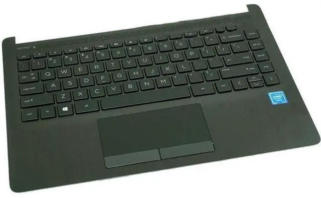 Main image of for HP Pavilion 14-CF 14-DF 14-DK Original Notebook Palmrest Upper Case with US Layout Backlit Keyboard and Touchpad Assembly Replacement L24817-001 - OEM
