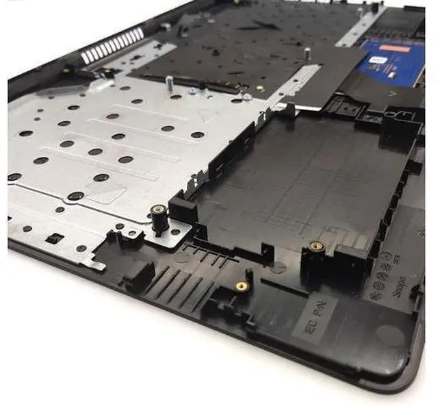 Alt view image 6 of 7 - Replacement Upper Case Palmrest for H-P 17-by 17-ca 17t-by 17z-ca Series Laptop 73H0 ToucH-Pad and ODD Backlit Keyboard Assembly Top Cover L70716-001 Jet Black