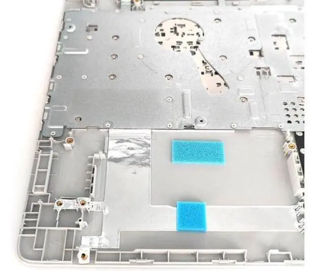 Alt view image 4 of 6 - Replacement Upper Case Palmrest for H-P 15T-DW 15-DW 15S-DU 15-DW0081WM 15-DW1033DX 15-DW1083WM 15-DW0083WM Series Laptop Top Cove Non-Backlit Keyboard Assembly L52023-001 AP2H8000510 Sliver