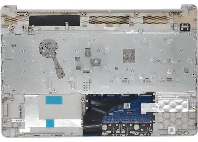 Alt view image 6 of 6 - Replacement Upper Case Palmrest for H-P 15T-DW 15-DW 15S-DU 15-DW0081WM 15-DW1033DX 15-DW1083WM 15-DW0083WM Series Laptop Top Cove Non-Backlit Keyboard Assembly L52023-001 AP2H8000510 Sliver
