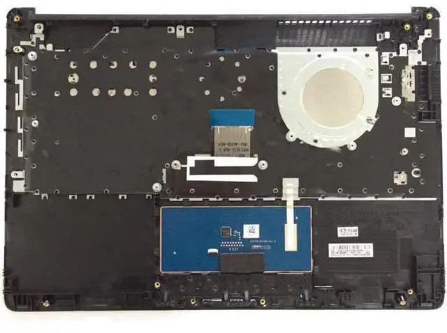 Alt view image 4 of 4 - for HP Pavilion 14-CF 14-DF 14-DK Laptop Upper Case Palmrest Keyboard Touchpad Assembly Part L23241-001 L23491-001 6070B1306303 - OEM