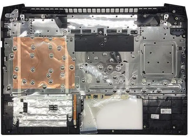Alt view image 2 of 6 - Replacement Upper Case Palmrest for H-P Pavilion Gaming 15-EC 15Z-EC 15.6'' Series Laptop Backlit Keyboard Assembly Top Cover US Layout L72598-001
