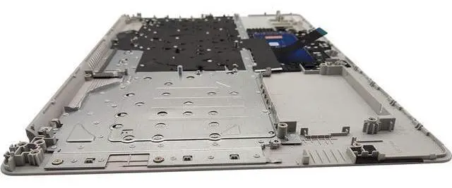 Alt view image 6 of 7 - Replacement Upper Case Palmrest for H-P 17-by 17-CA 17T-by 17Z-CA Series Laptop Non-PTP Function ToucH-Pad Top Cover Keyboard Assembly L92789-001 6070B1308113 Natural Silver