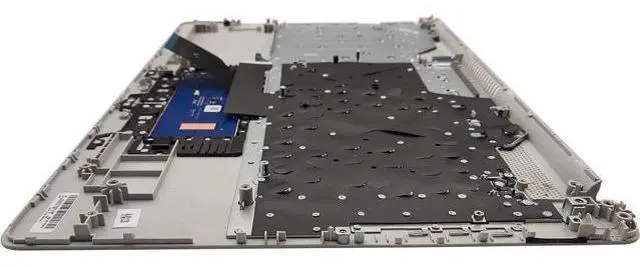 Alt view image 7 of 7 - Replacement Upper Case Palmrest for H-P 17-by 17-CA 17T-by 17Z-CA Series Laptop Non-PTP Function ToucH-Pad Top Cover Keyboard Assembly L92789-001 6070B1308113 Natural Silver
