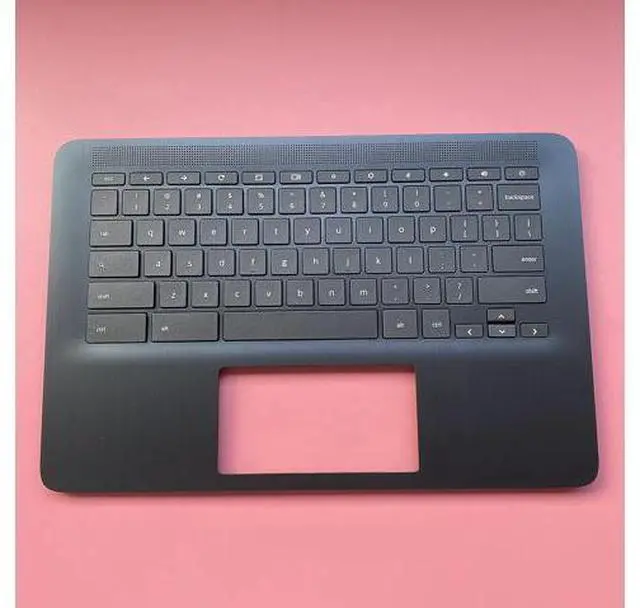 Alt view image 3 of 7 - Replacement for HP Chromebook 14 G6 CB14G6 CelN4000 15.6" Laptop Upper Case Palmrest Keyboard Assembly Part L90459-001 - OEM