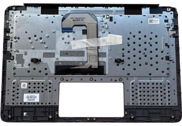 Alt view image 2 of 7 - Replacement for HP Chromebook 14 G6 CB14G6 CelN4000 15.6" Laptop Upper Case Palmrest Keyboard Assembly Part L90459-001 - OEM