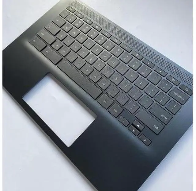 Alt view image 6 of 7 - Replacement for HP Chromebook 14 G6 CB14G6 CelN4000 15.6" Laptop Upper Case Palmrest Keyboard Assembly Part L90459-001 - OEM