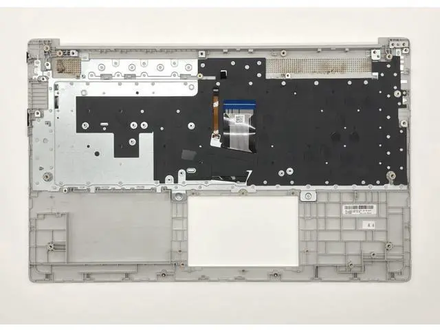 Alt view image 2 of 7 - Replacement Upper Case Palmrest for H-P 17-cn0023dx 17-cn0053cl 17-CN 17-CP 17T-CN 17Z-CP 17.3'' Series Laptop Backlit Keyboard Assembly Top Cover M50456-001 Natural Silver