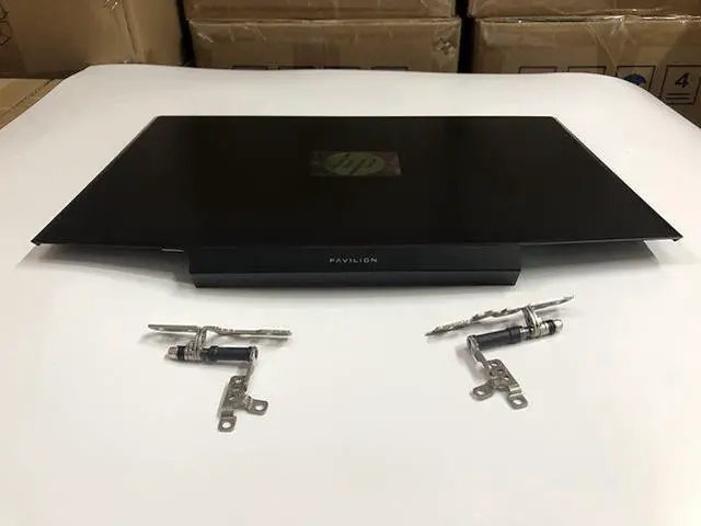 Alt view image 4 of 6 - New Replacement for Gaming Pavilion 15-CX 15-CX0020NR 15cx Series TPN-C133 LCD Back Cover Rear Lid Top Case Rear Lid with Hinges L20313-001 AP28B000120 Green - OEM