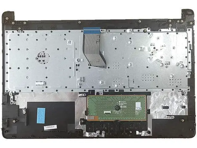 Alt view image 2 of 7 - Replacement for HP 15T-BR000 15T-BS 15Z-BW 15-BS 15-BW 15G-BR 15G-BX 15-BS020WM 15.6" Laptop Upper Case Palmrest Keyboard Touchpad Assembly Part 925008-001 AP204000E00 - OEM