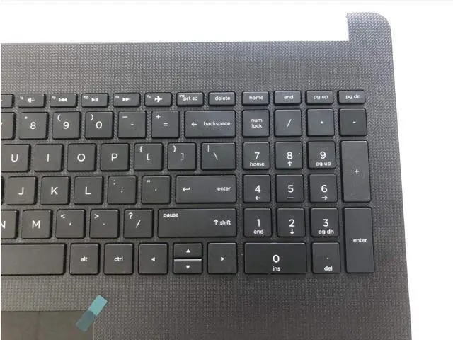 Alt view image 3 of 7 - Replacement for HP 15T-BR000 15T-BS 15Z-BW 15-BS 15-BW 15G-BR 15G-BX 15-BS020WM 15.6" Laptop Upper Case Palmrest Keyboard Touchpad Assembly Part 925008-001 AP204000E00 - OEM