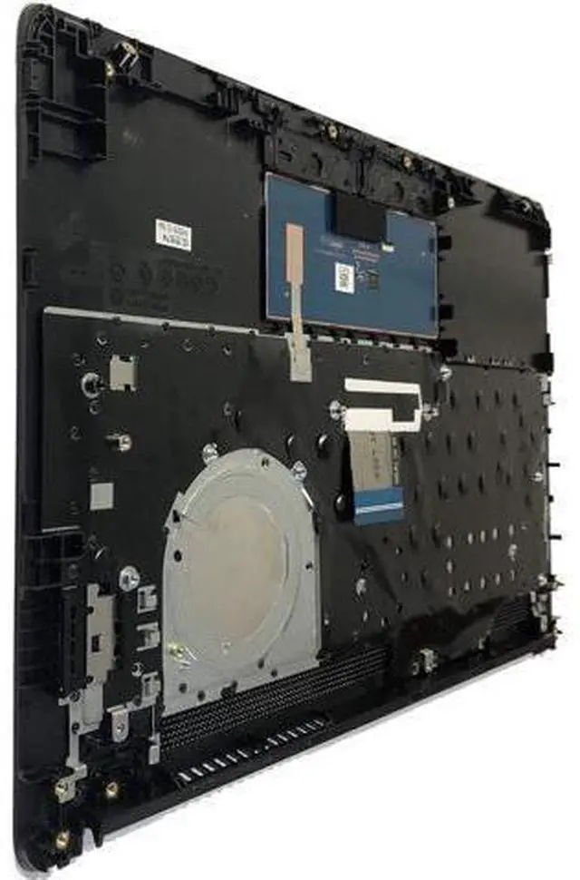 Alt view image 4 of 7 - Replacement for HP 14-cm 14T-cm 14Z-cm 14-CK 14-ck 14-cm 14-dg 14q-cs 14q-cy Laptop Upper Case Palmrest Keyboard Assembly Part L23239-001 6070B1306301 Top Cover Black - OEM