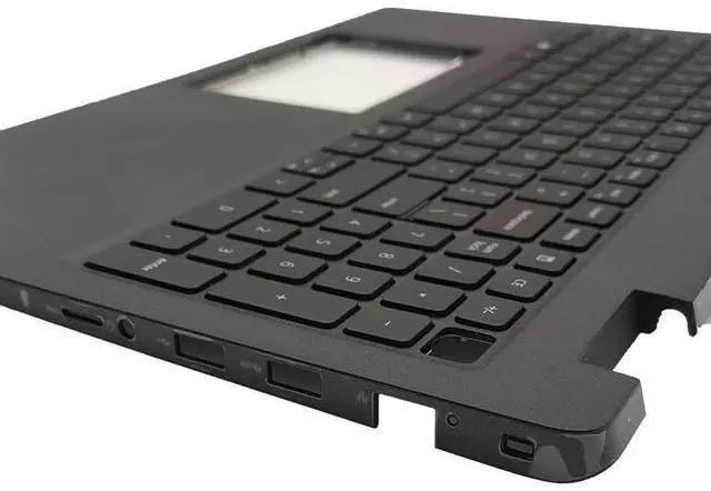Alt view image 4 of 7 - New Upper Case Palmrest Backlit Keyboard Assembly Replacement for D-ELL Latitude 3520 E3520 Series Laptop Top Cover US Layout DJP76 0DJP76 Black
