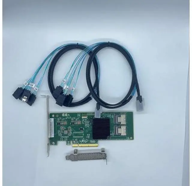 Alt view image 2 of 7 - 6Gbps SAS HBA LSI 9201-8i 9211-8i P20 IT Mode ZFS FreeNAS unRAID+2*SFF-8087