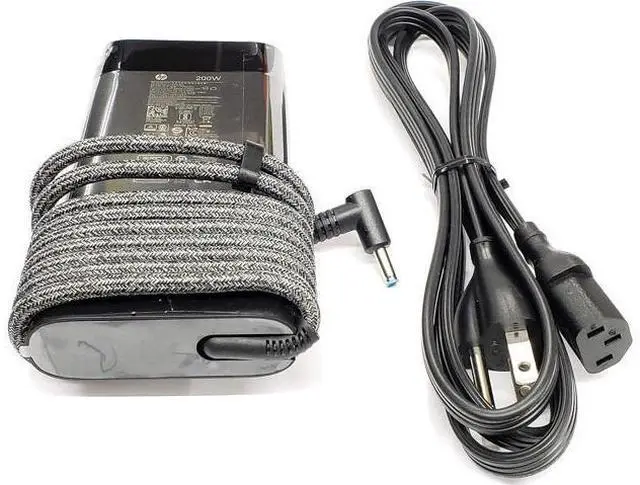 Main image of Original For HP 19.5V 10.3A 200W AC Adapter for HP ZBook 17 G5 Series, HP Laptop 15-dc0000 Series, Compatible with P/N: TPN-DA10, L00818-850, L00895-003, ADP-200HB B, W2F75AA.