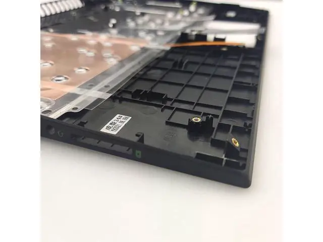 Alt view image 7 of 7 - Replacement Upper Case Palmrest for H-P Pavilion Gaming 15-EC 15Z-EC 15.6'' Series Laptop Top Cover Keyboard Assembly US Layout Green Backlit Keyboard L72597-001