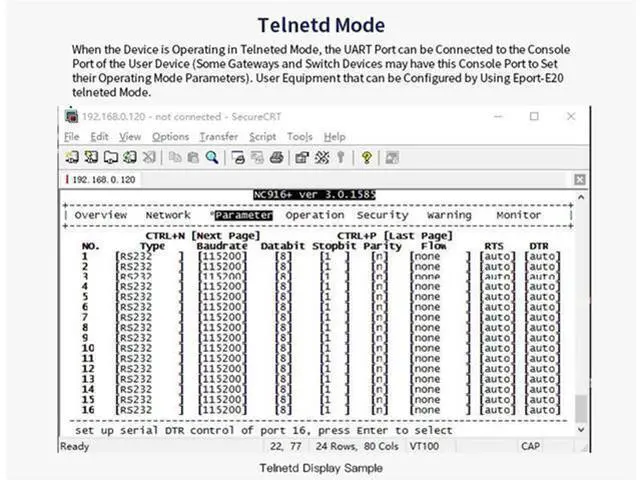Alt view image 7 of 7 - 5/10PCS Eport-E20 Network Server Port FreeRTOS TTL Serial to Ethernet Embedded Module DHCP 3.3V DHCP TCP IP Telnet Converter MCU (5pcs)