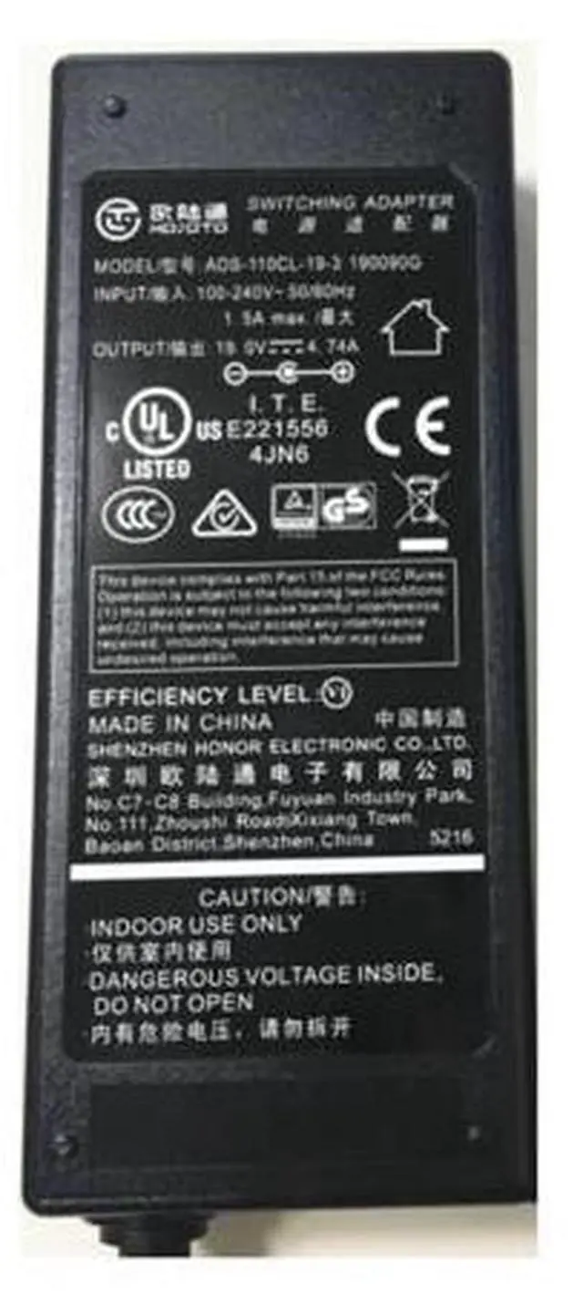Alt view image 2 of 2 - HOIOTO ADS-110CL-19-3 190090G 19V 4.74A 90W Power Supply AC Adapter Charger
