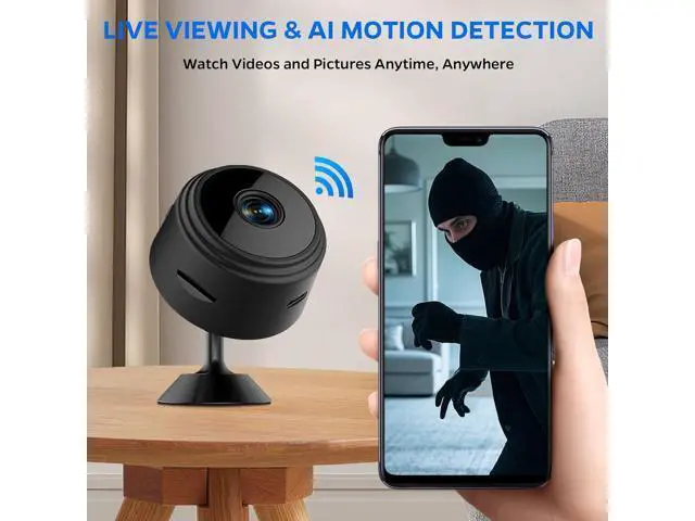 Alt view image 3 of 3 - Dome Camera, Smart Home Security Camera, Indoor Camera, AI-Powered Detection
