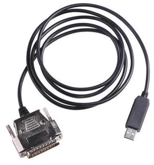 Alt view image 4 of 5 - Mendouconert USB to RS232 DB25 Serial Adapter Cable for Fanuc CNC DNCLINK Configuration Copy Setting (16ft)