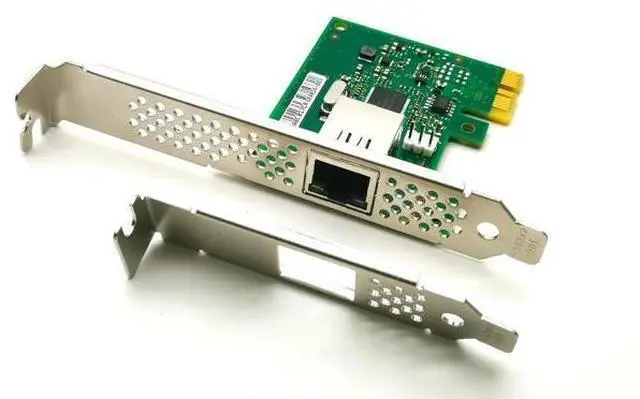 Main image of 1.25Gb PCIe x1 Converged Ethernet Network Card, Single Copper RJ45 Port LAN Card Gigabit NIC with Intel I210-AT Chipset Server Support Windows Server/Windows/Linux/Vmware ESXI