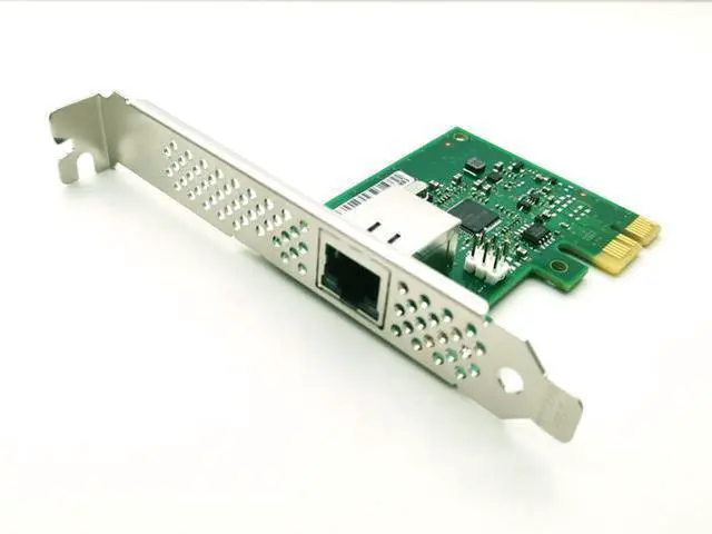 Alt view image 2 of 5 - 1.25Gb PCIe x1 Converged Ethernet Network Card, Single Copper RJ45 Port LAN Card Gigabit NIC with Intel I210-AT Chipset Server Support Windows Server/Windows/Linux/Vmware ESXI