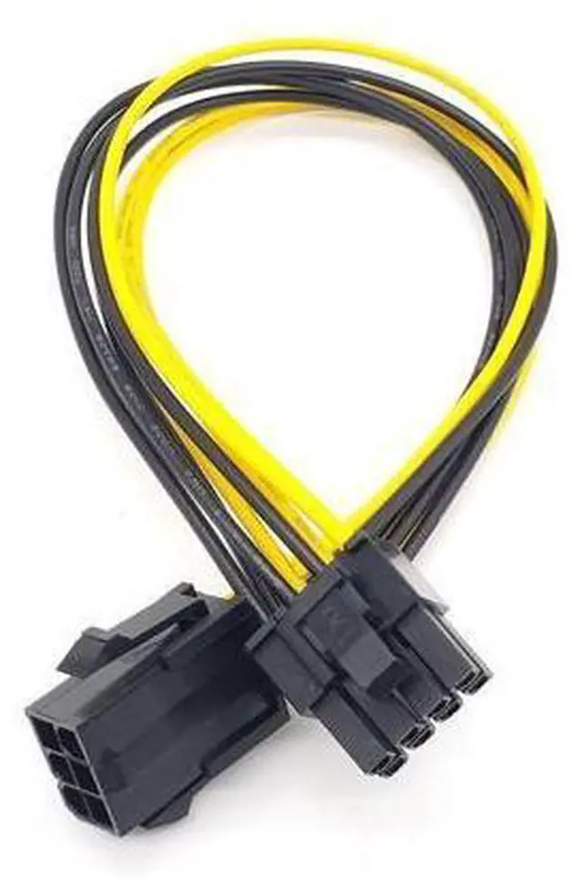 Main image of Graphics card 6PIN to 8PIN server power adapter 6PIN to 6+2P graphics card power exteon cable 18awg