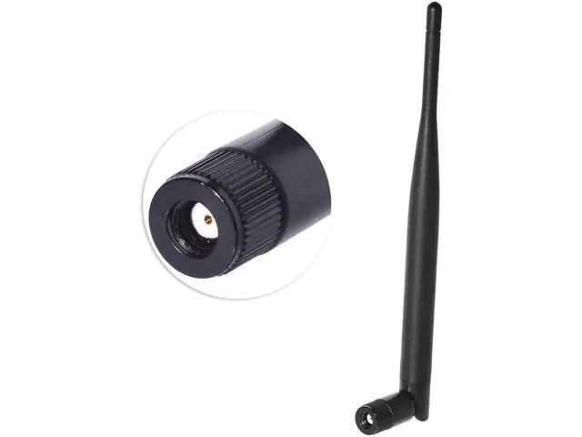 Alt view image 2 of 5 - 2-Pack Dual Band 2.4GHz 5.8GHz 6dBi RP-SMA WiFi Antenna for WiFi Range Extender