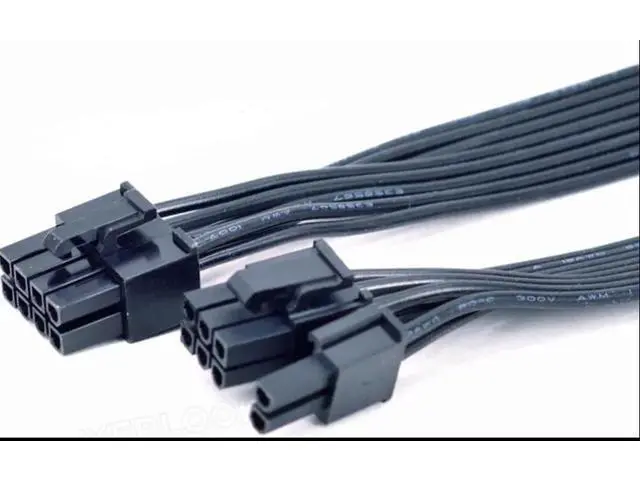 Alt view image 2 of 3 - PCIe 8Pin to 8Pin 6+2Pin GPU Cable For Seasonic FOCUS PLUS All Series GOLD/Platinum/PX/GX/SGX 1000W, 850W, 750W, 650W, 550W 450W