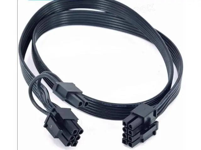 Alt view image 3 of 3 - PCIe 8Pin to 8Pin 6+2Pin GPU Cable For Seasonic FOCUS PLUS All Series GOLD/Platinum/PX/GX/SGX 1000W, 850W, 750W, 650W, 550W 450W