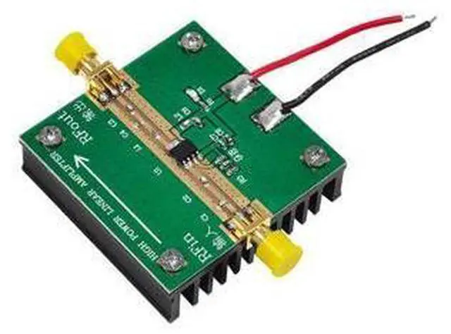 Alt view image 4 of 5 - RF2126 Radio Frequency Power Amplifier 2.4GHz 1W WIFI Bluetooth Amplifier Video Transmission Amplifier With Heat Dissipation